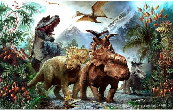 Динозавры 3d