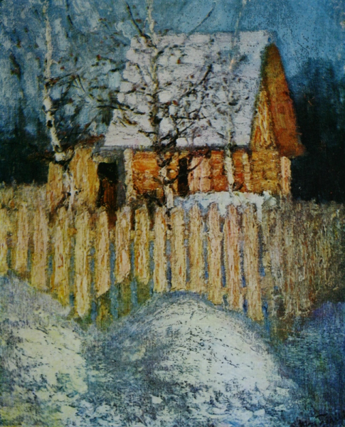 Игорь Грабарь зимний пейзаж