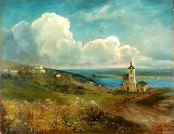 Алексей Кондратьевич Саврасов зима 1870