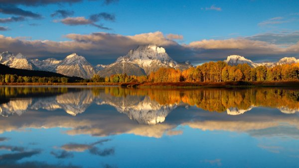 Национальный парк Гранд Тетон, гора Моран