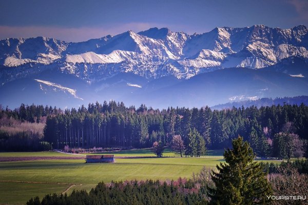 Панорамный пейзаж горы