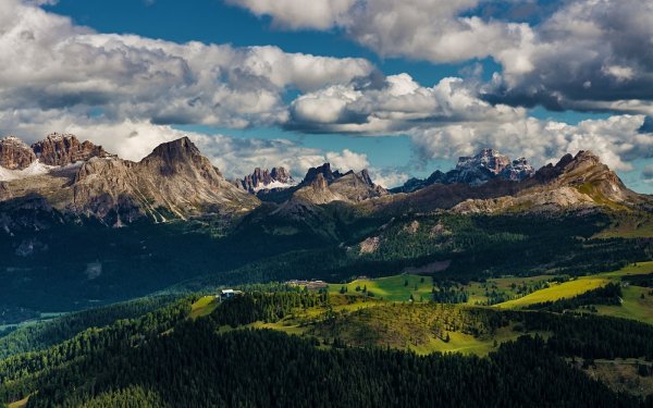 Панорама Доломитовые Альпы