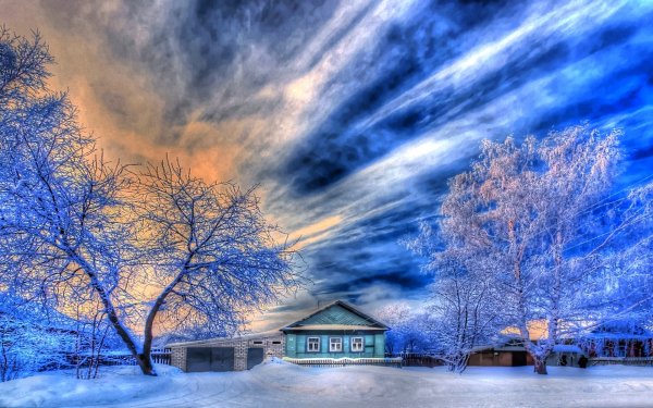 Морозное небо