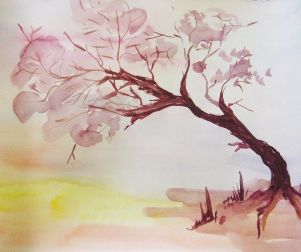 Венета Дочева акварель мастер класс