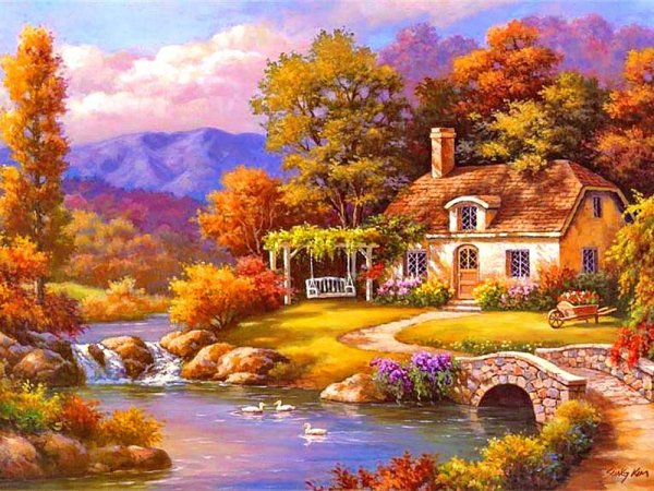 Фред Сван картины