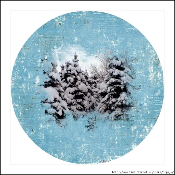 Зимняя живопись Боба Росса