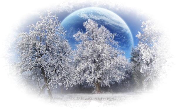 Зимнее панно