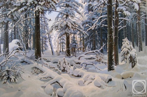 Шишкин Иван Иванович зимний лес