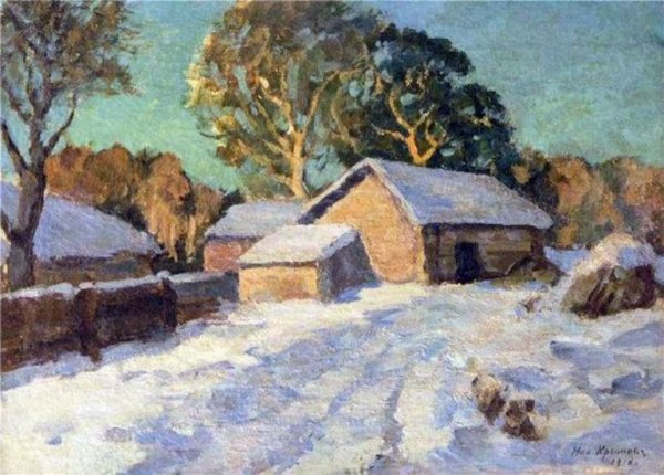 Николай Петрович Крымов зима