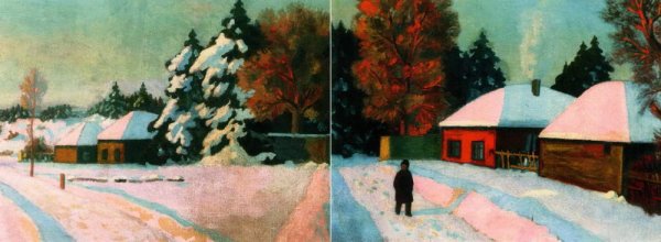 Николай Петрович Крымов зима