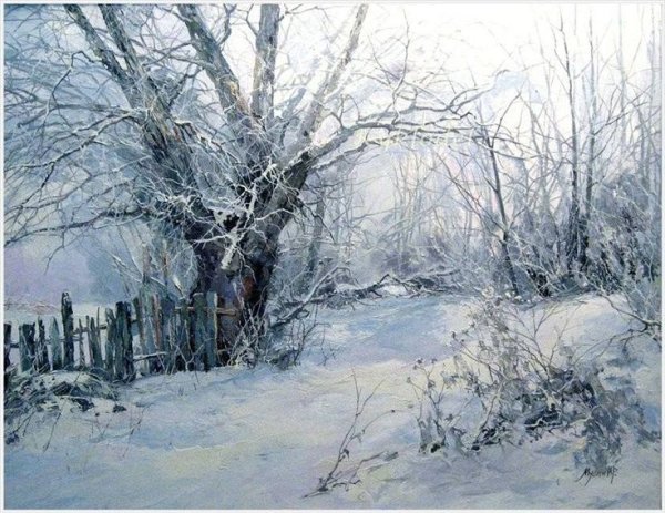 Саврасов Алексей Кондратьевич (1830 – 1897) зима