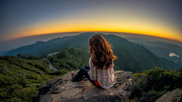 Красивые пейзажи с людьми