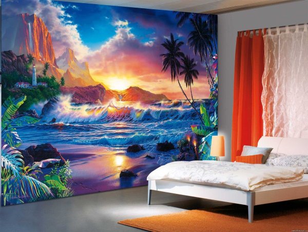 Красивые фотообои на стену