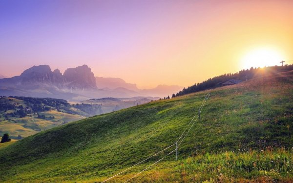 Пейзаж панорама