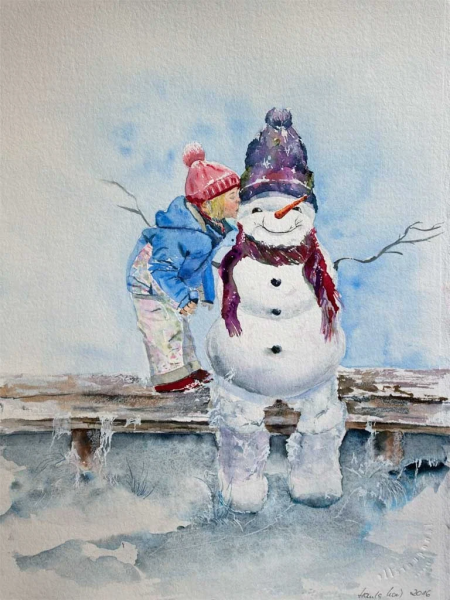 Необычные новогодние иллюстрации