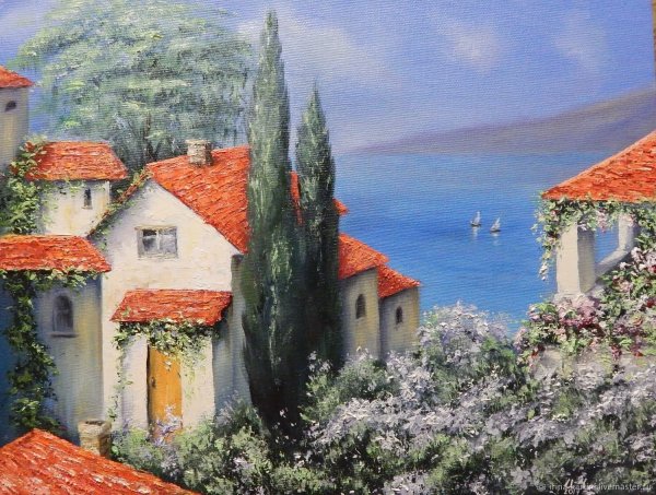 Бернардо Хей Средиземноморский пейзаж