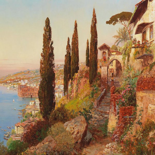 Арнеггер Алоис Средиземноморский пейзаж