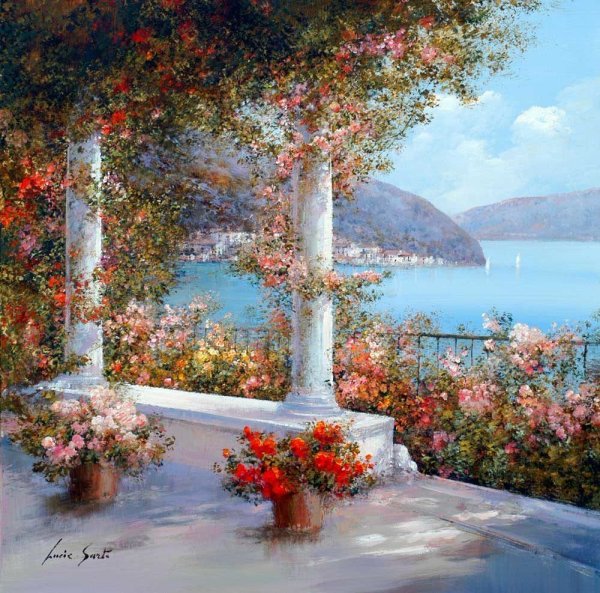 Художница Люсия Сарто Италия