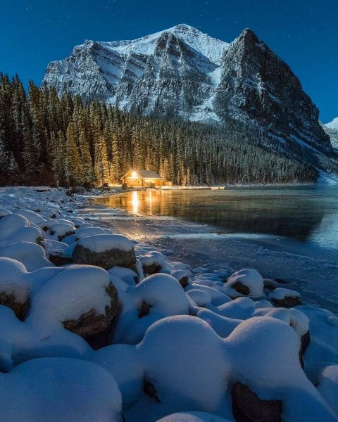 Красивые места зима