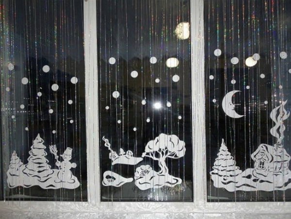 Узоры для украшения окон