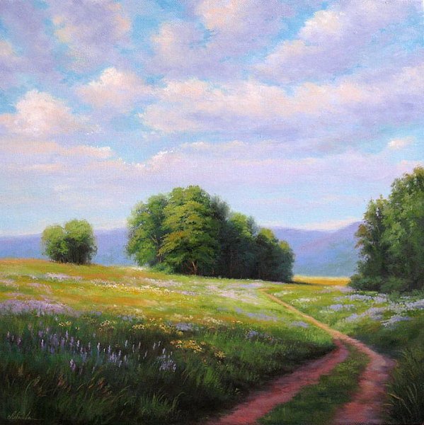 Елена Лебедева художник картины