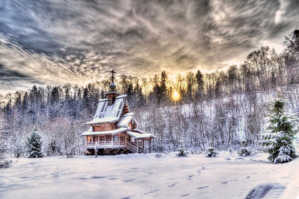 Красивая зима