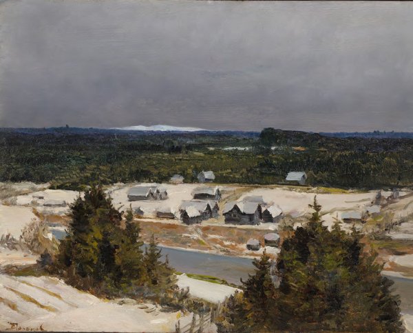 Поленов сахарная гора зимой