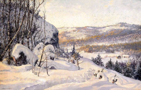 Шведский художник Анхелм Шультцберг