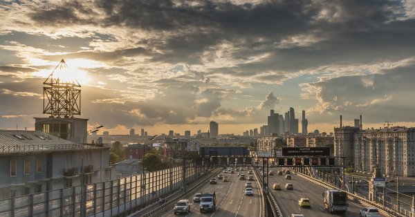 Городской пейзаж Москва