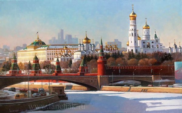 Художник Алексей Шалаев городской пейзаж