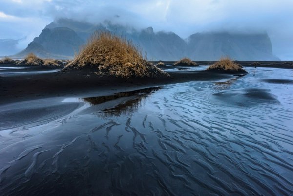 Стокснес Исландия туман