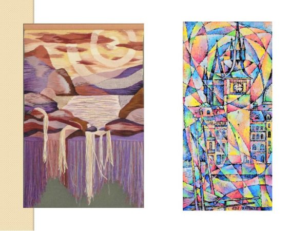 Оверлеппинг и членение плоскости на части в декоративной композиции