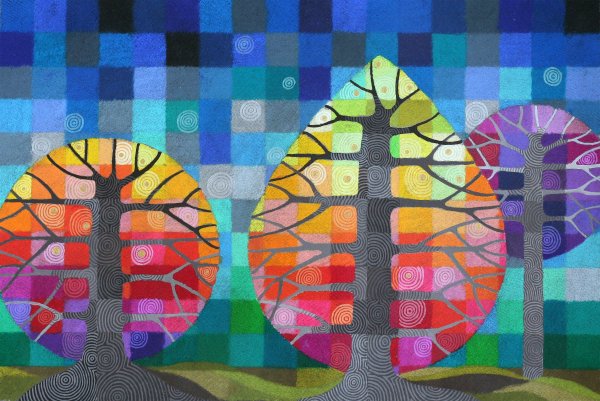 Лоскутные картины Валентины Максимовой из Углича