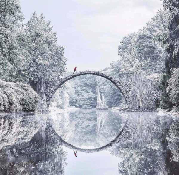 Мост Кромлау Германия