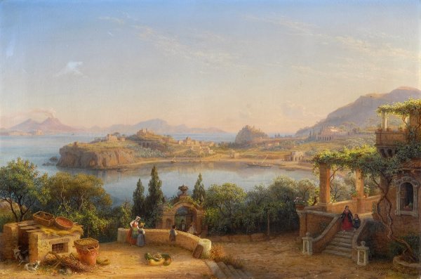 Итальянские живописцы 19 века пейзаж