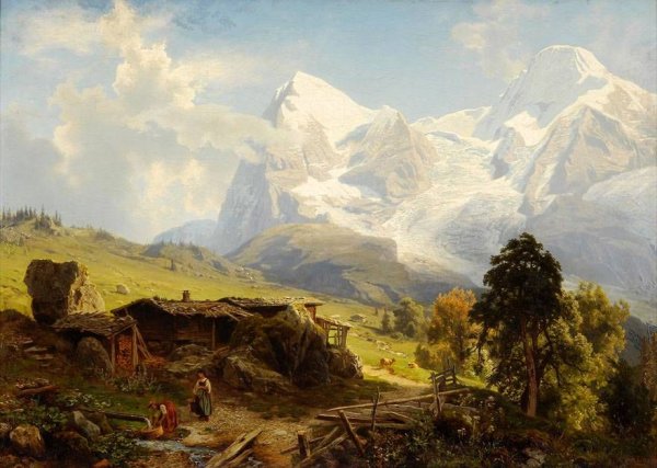 Картины пейзажи 18 века Джордж Иннесс