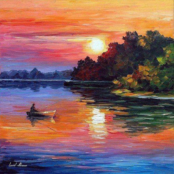 Горный пейзаж Татьяны Зубовой