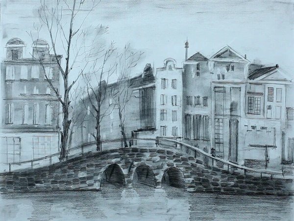 Город карандашом