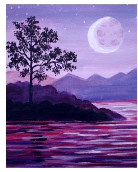 Пейзажи для срисовки