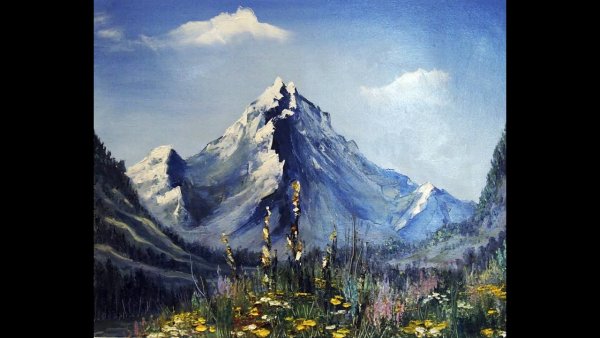 Горный пейзаж Татьяны Зубовой