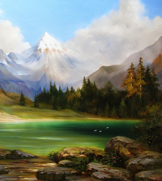 Милюков художник картины