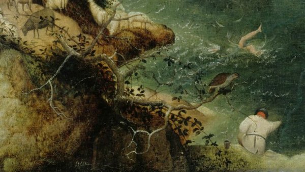 Питер брейгель падение Икара