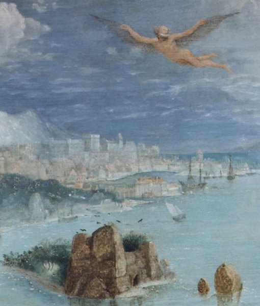 Икар гравюра