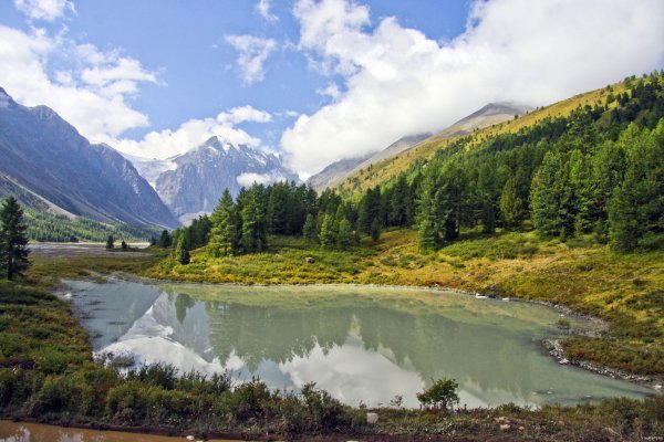 Озеро Киделю горный