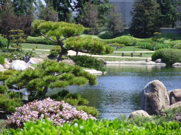 Ландшафтный проект китайского сада пейзажный стиль