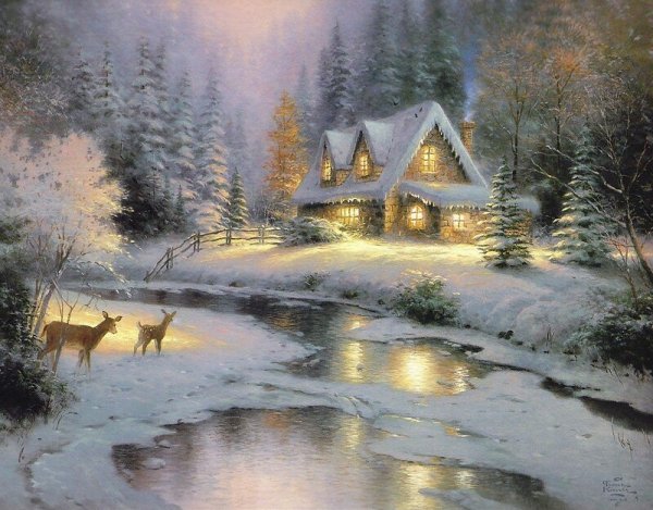 Февраль природа