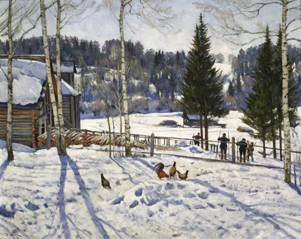 Юон Константин Федорович картины