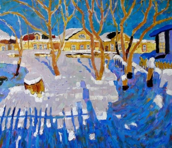 Константин Юон март