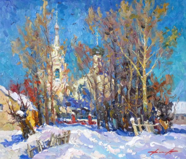 Константин Юон Троице Сергиева Лавра