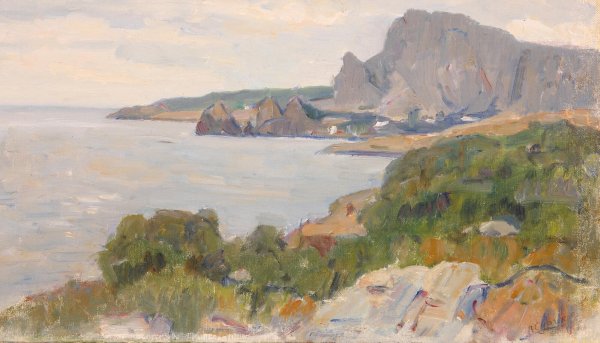 Василий Суриков крымские пейзажи